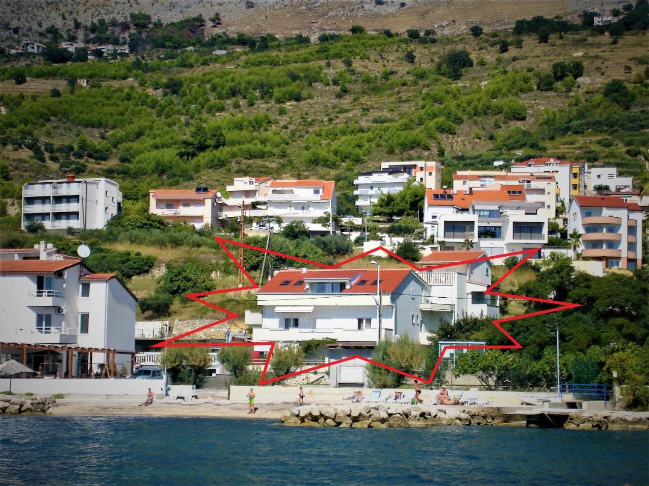 Apartments Jagoda Подстрана Екстериор снимка